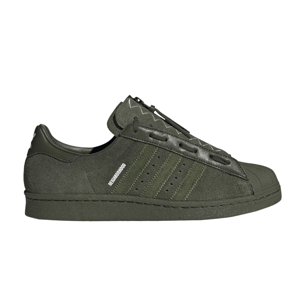 Buy Neighborhood x Adidas Superstar 80s 'Night Cargo' - GX1401 | GOAT