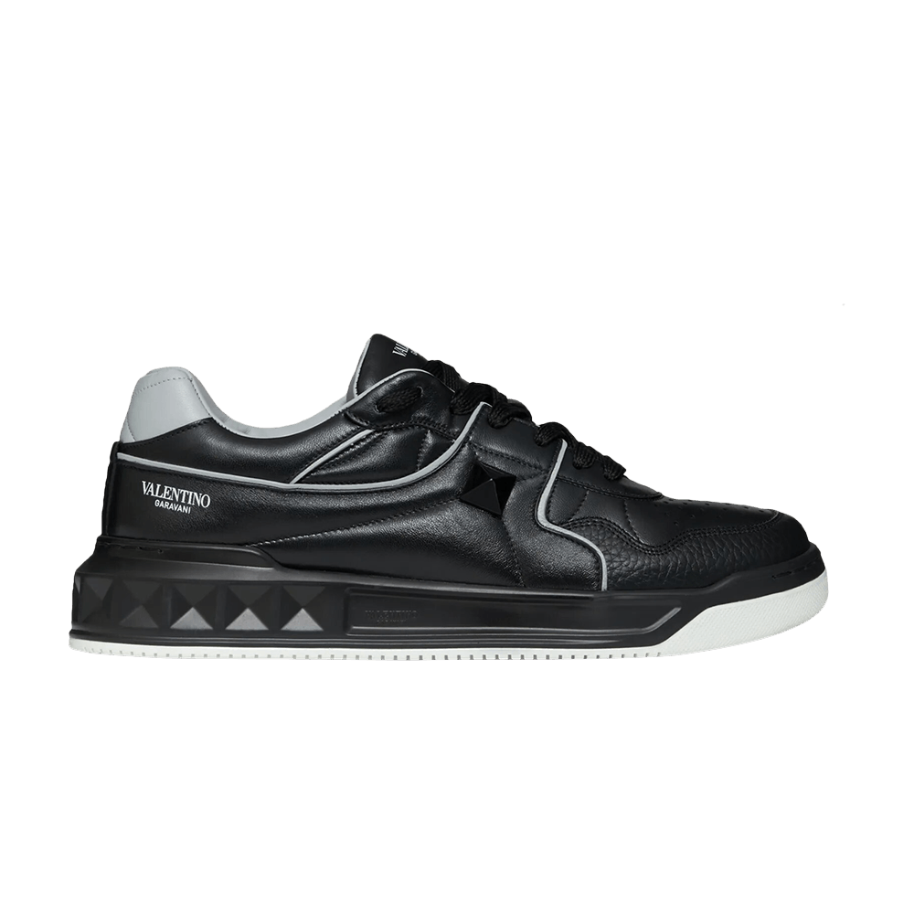 Buy Valentino One Stud Low 'Black Grey' - WY2S0E71 NWN 00A Buy Valentino One Stud Low 'Black Grey' - WY2S0E71 NWN 00A