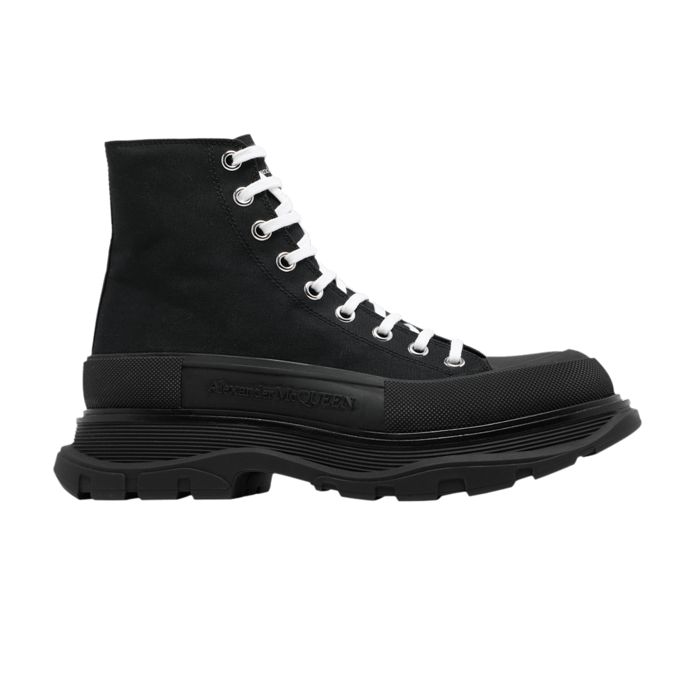 Buy Alexander McQueen Tread Slick Boots 'Black' - 604254 W4L32 