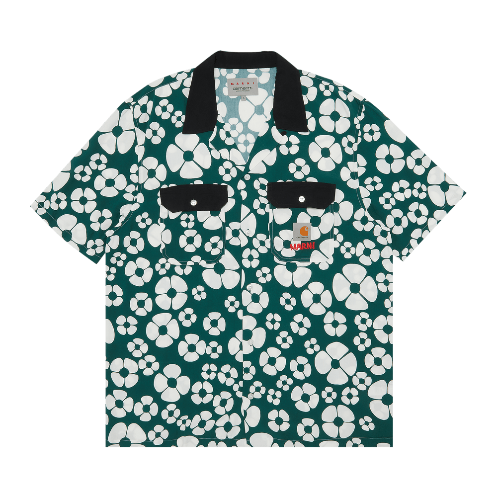 Buy Marni x Carhartt WIP Shirt 'Forest Green' - CUMU031296