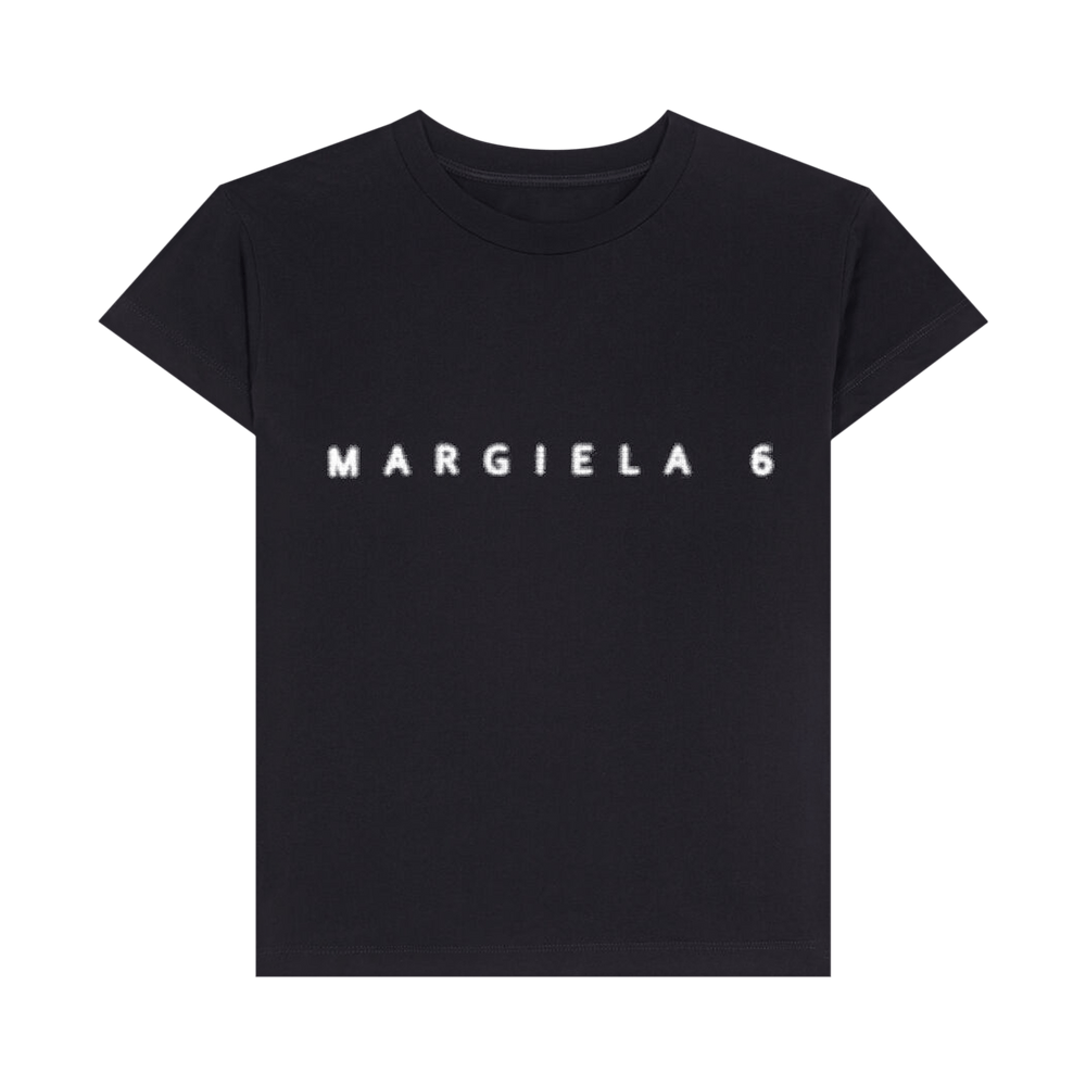 Buy MM6 Maison Margiela T-Shirt 'Black' - S52GC0265 S24312 900 | GOAT
