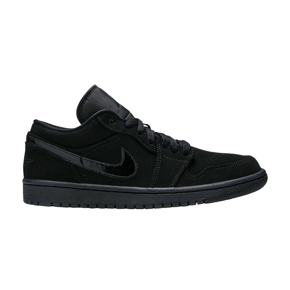 Buy Air Jordan 1 Low Triple Black 553558 056 GOAT AU