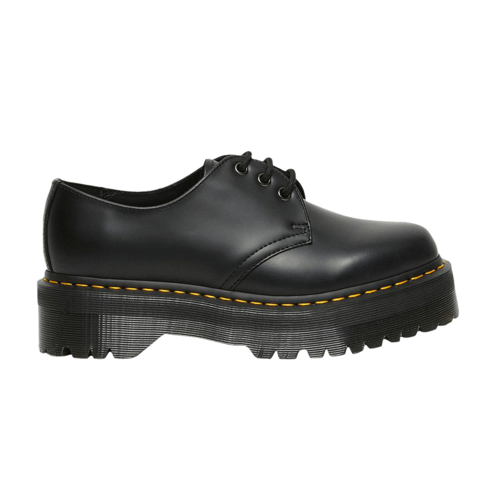 Buy 1461 Smooth Leather Platform 'Black' - 25567001 | GOAT IT