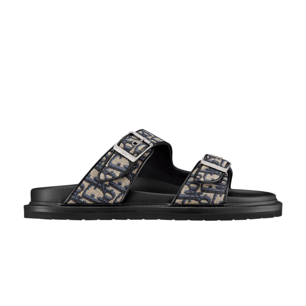 Buy Dior Aqua Sandal 'Dior Oblique - Black Beige' - 3SA115ZSA H561