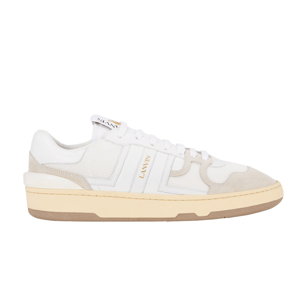 スニーカー LANVIN FW24 SNEAKER CLAY LOW TOP (FM SKDK00 NASH A2000) Buy Lanvin Leather Clay Low 'White' - FM SKDK00 NASH A2000