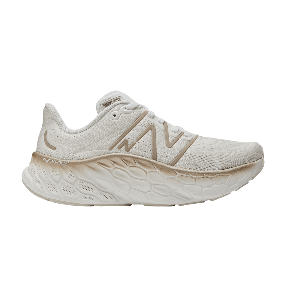 Buy Wmns Fresh Foam X More v4 White Gold Metallic WMORCW4 GOAT CA