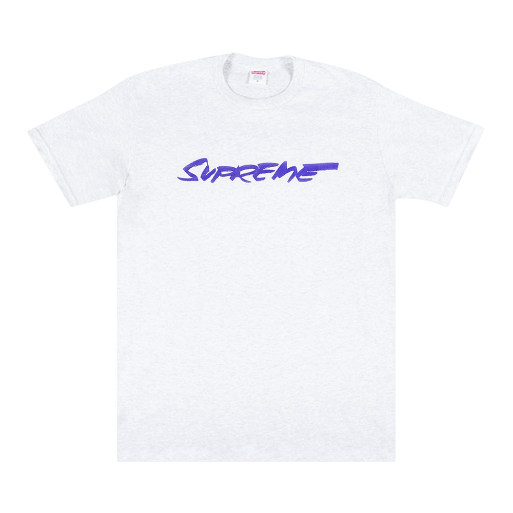 Size xl Supreme Futura Logo Tee 'Ash Grey'