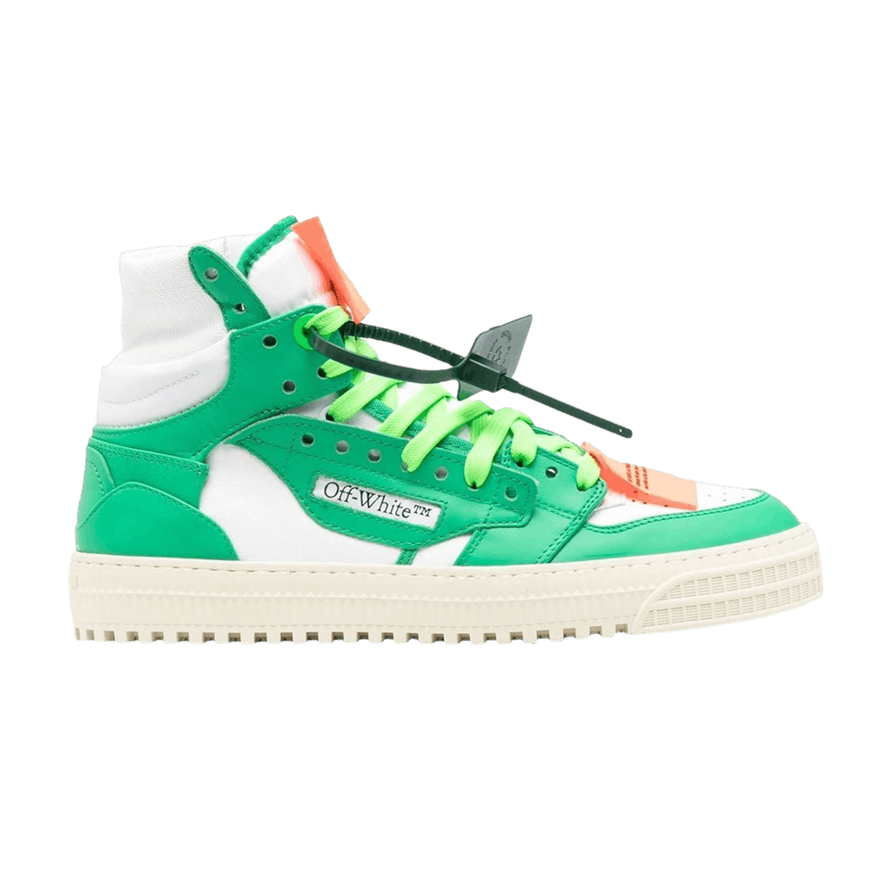 Buy Off White Off Court 3.0 High White Green OMIA065S23LEA001 0155 GOAT