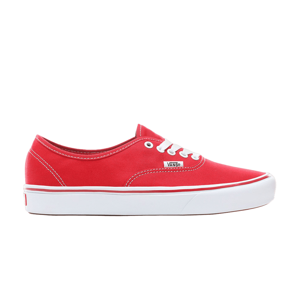 【VANS】バンズ COMFYCUSH AUTHENTIC VN0A3WM7VN Buy ComfyCush Authentic 'Racing Red' - VN0A3WM7VNF | GOAT