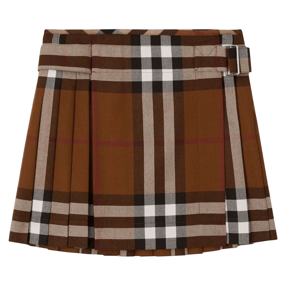 ミニスカート Burberry SS24 Dark brow cotton mini skirt (8065112 A1276) Buy Burberry Check Mini Skirt 'Dark Brown' - 8063237 | GOAT