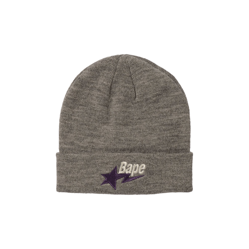 Buy BAPE Sta Knit Cap 'Grey' - 1H70 180 005 GREY | GOAT