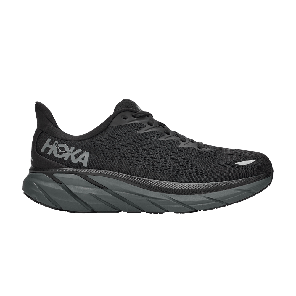 Hoka Clifton 8 2e Wide Black