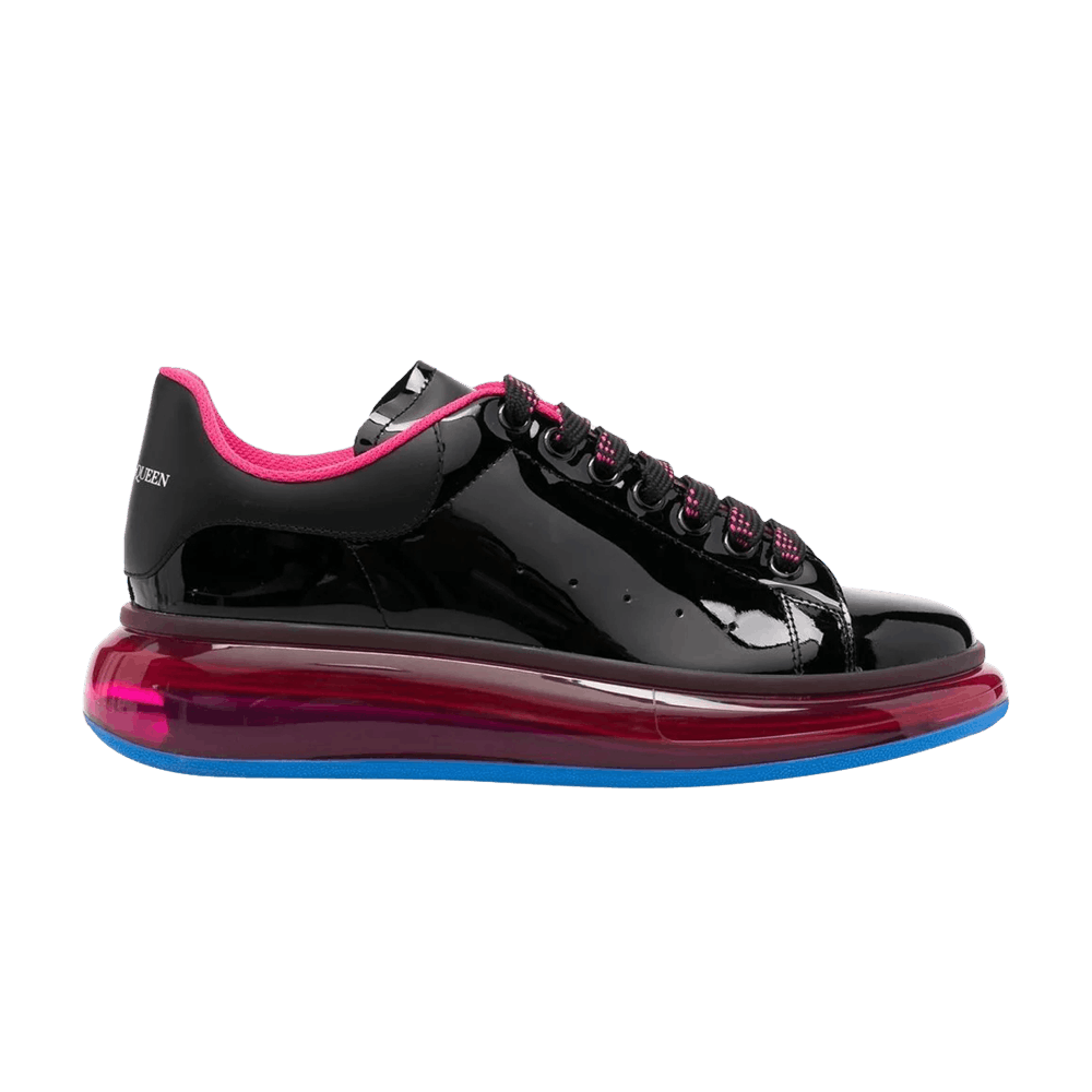 Black and pink top alexander mcqueen trainers