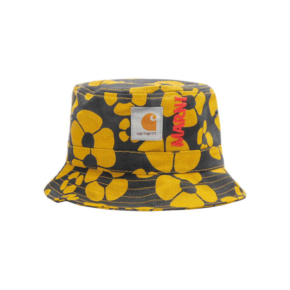MARNI × CARHARTT Bucket Hat MARNI - 【ラスト1点】 MARNI X CARHARTT WIP - GREEN BUCKET HAT