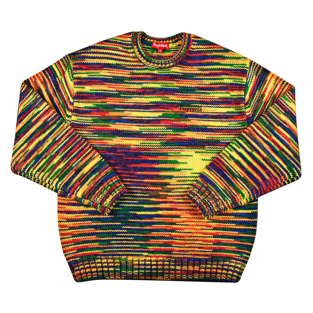 Buy Supreme Static Sweater 'Multicolor' - FW20SK6 MULTICOLOR