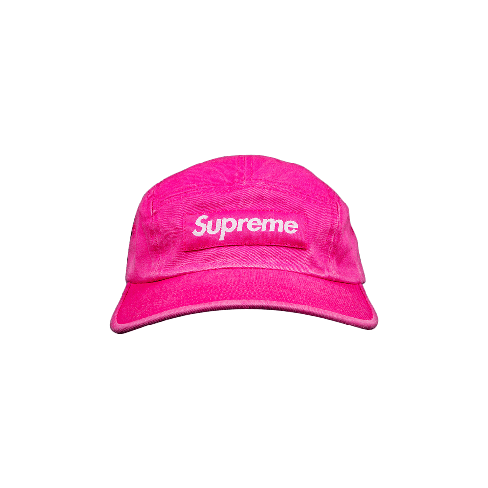 帽子 Supreme Washed Chino Twill Camp Cap Pink Supreme Washed Chino Twill Camp Cap Floral Pink S/S 18 | eBay