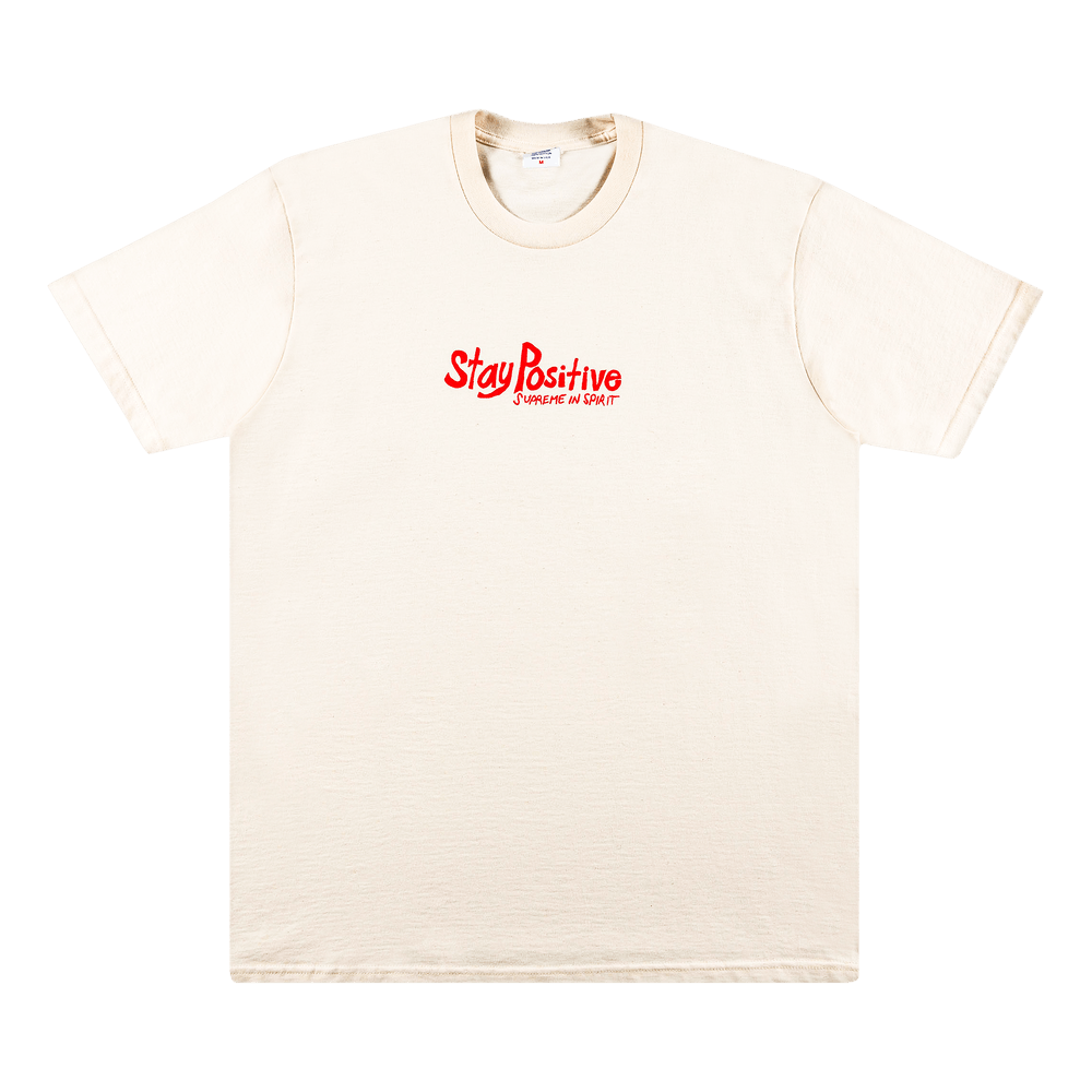 ずっと気になってた - 'Natural' Tee Positive Stay Supreme Buy FW20T17 GOAT | NATURAL Tシャツ/カットソー(半袖/袖なし)