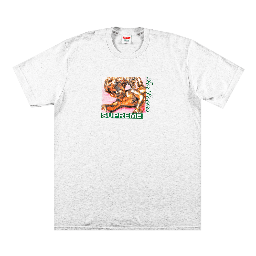 Buy Supreme Lovers Tee 'Ash Grey' - FW20T7 ASH GREY | GOAT