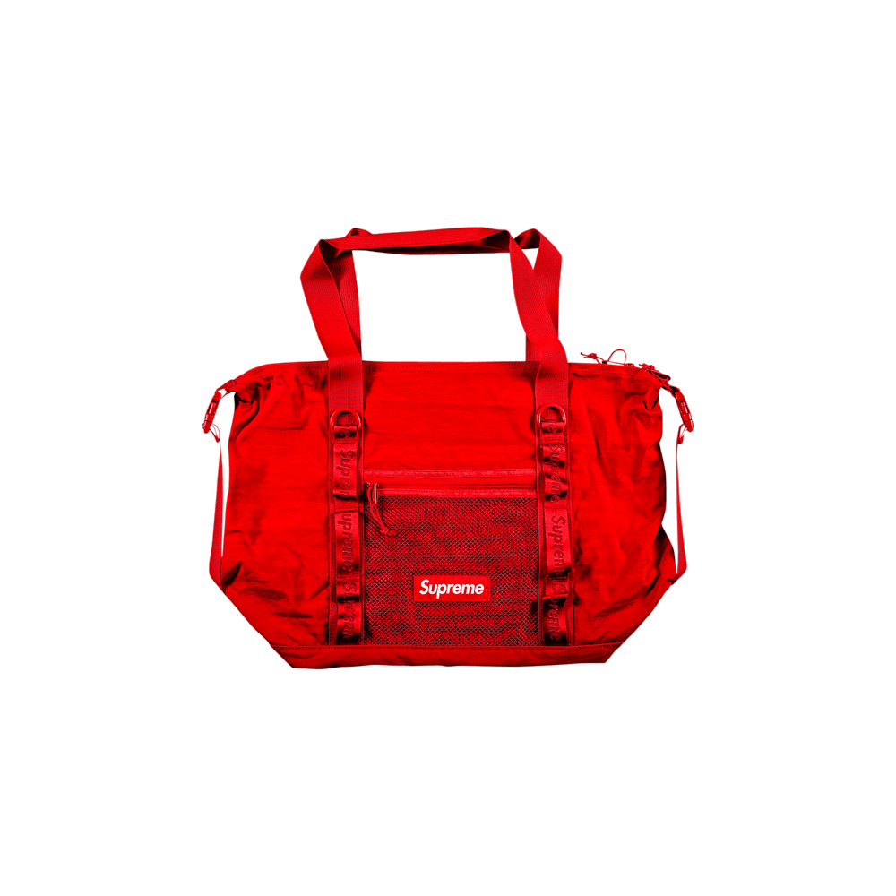 Supreme Cordura Dark Red Zip Tote Bag FW20B13 100% Authentic Travel Bag
