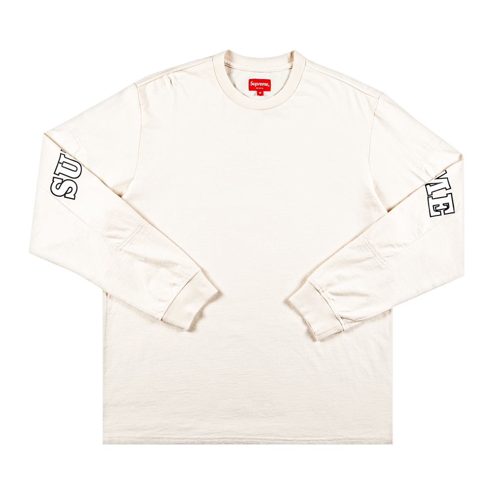 Buy Supreme Cutout Sleeves Long-Sleeve Top 'Natural' - FW20KN32