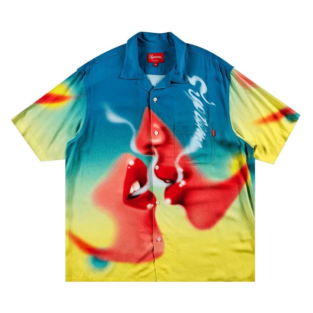 Buy Supreme Blow Back Rayon Short-Sleeve Shirt 'Multicolor