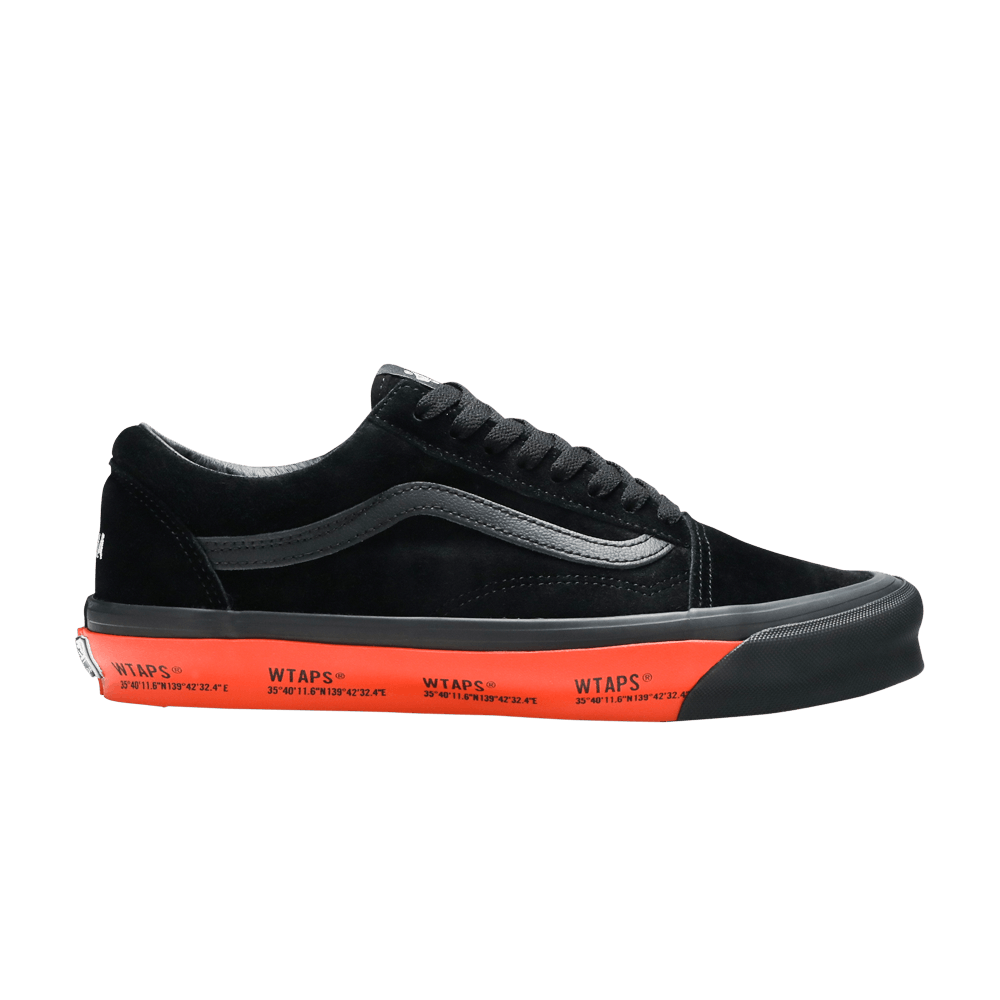 Size 5.0 WTAPS x Old Skool LX 'Black Orange'