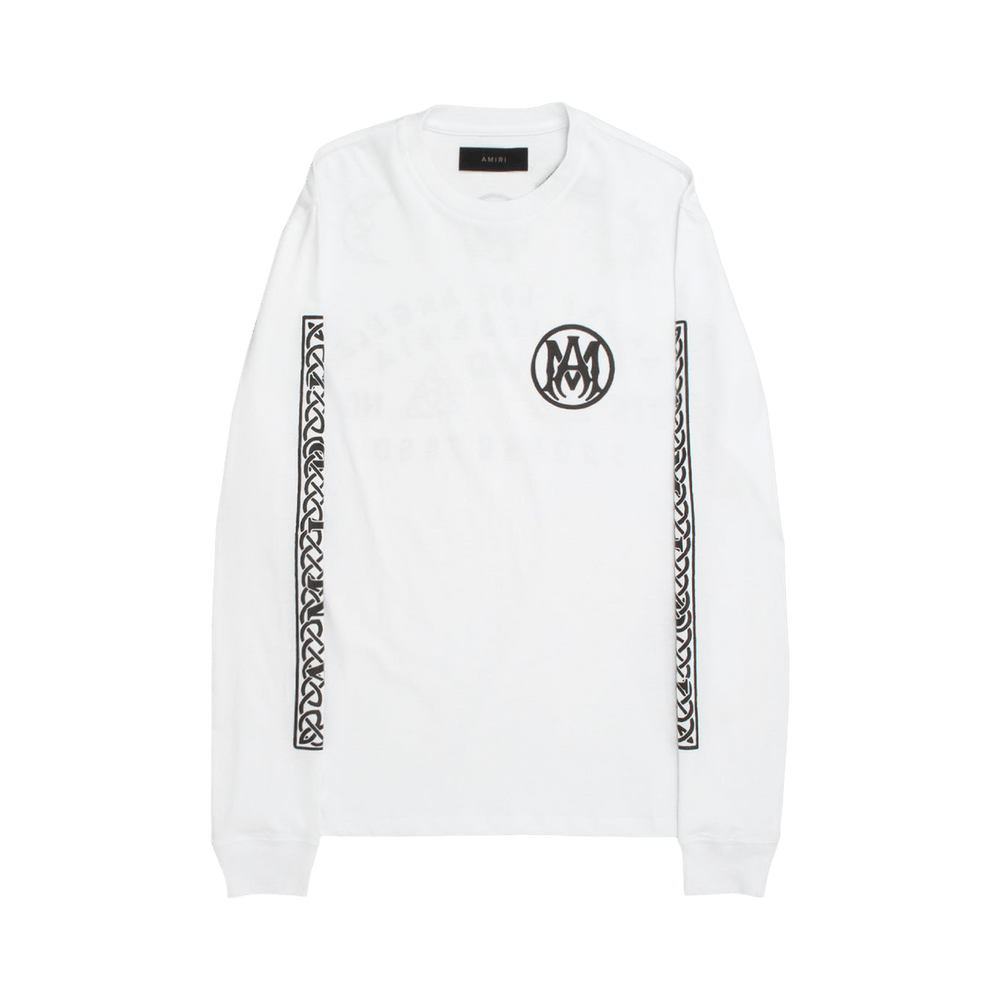 Buy Amiri Ouija Board Long-Sleeve Tee 'White' - PS23MJG017