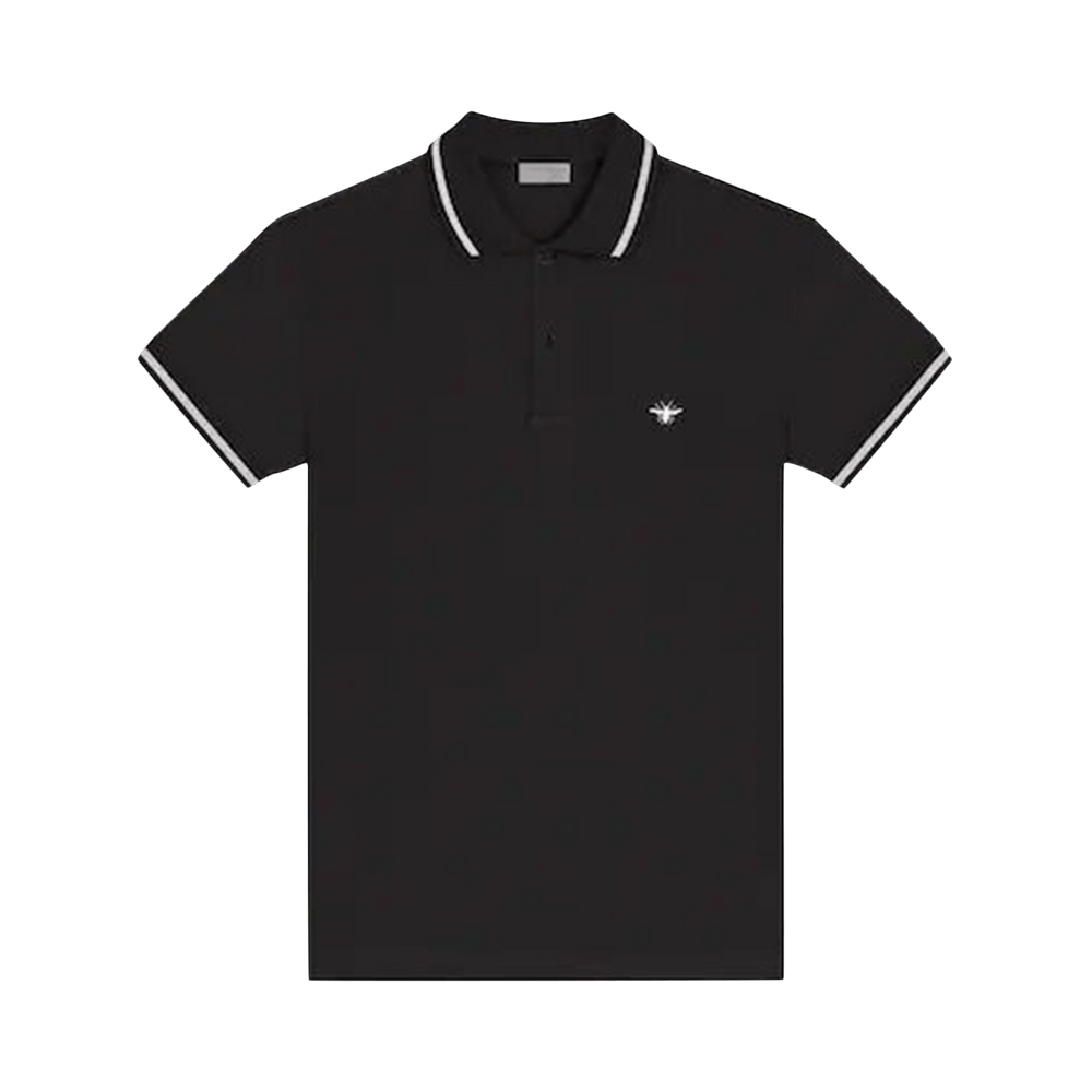 Buy Dior Polo Shirt 'Black' - 733J805B0373 C980 | GOAT