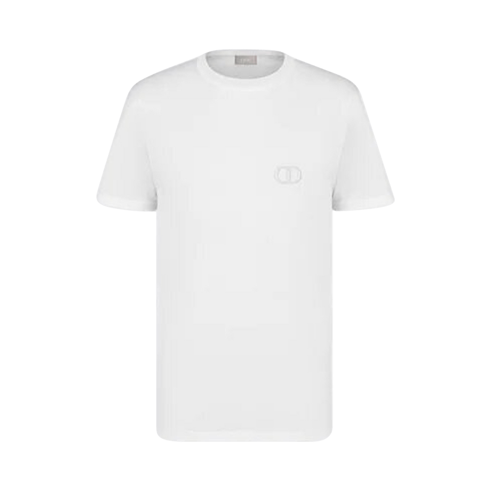 Buy Dior CD Icon T-Shirt 'White' - 013J600A0677 C080 | GOAT