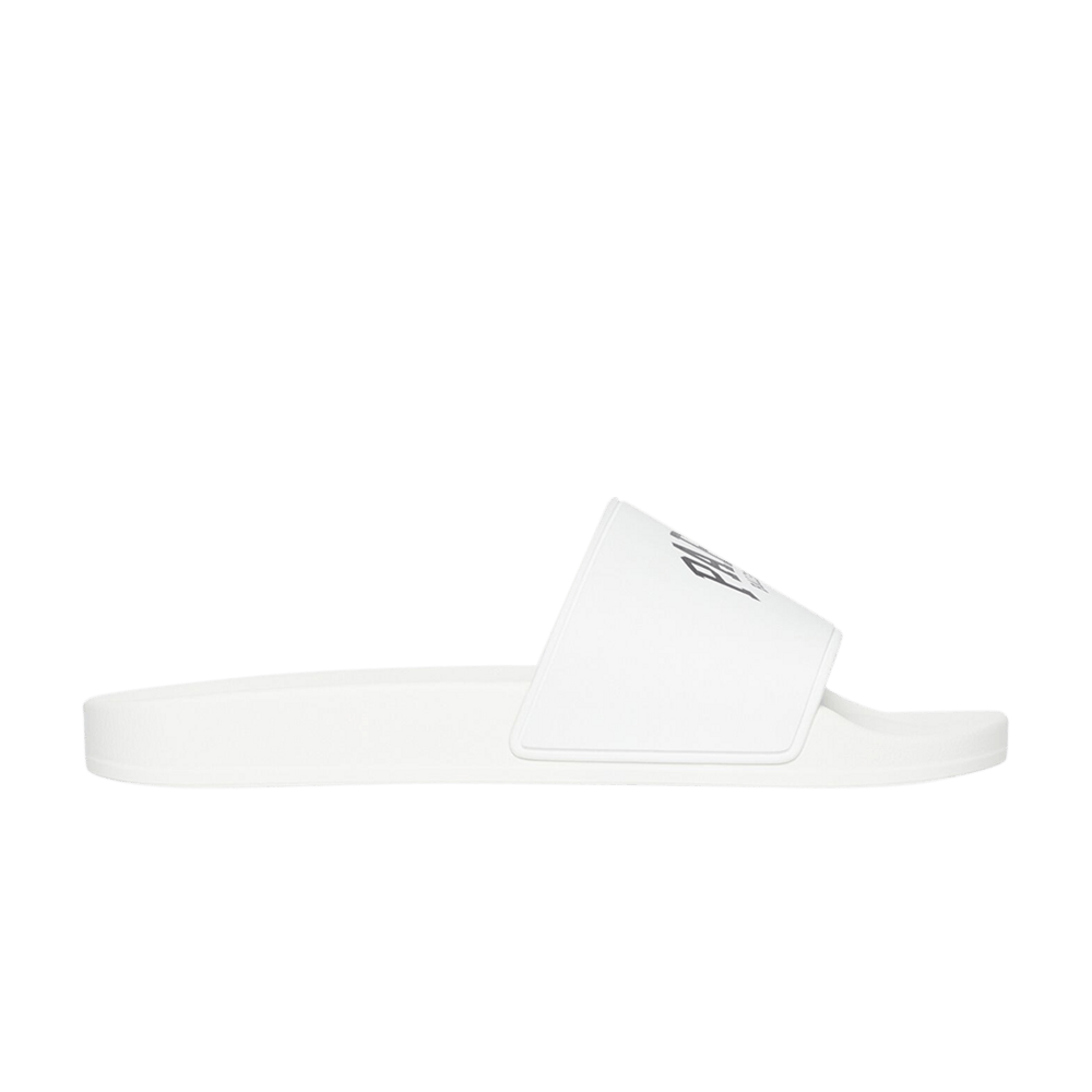 Balenciaga Wmns Pool Slides 'Cities Paris - White'