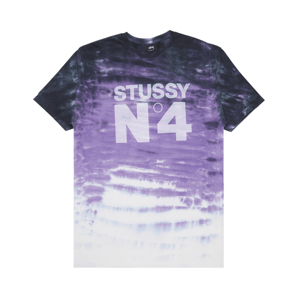Buy Stussy No.4 Tie Dye Tee 'Purple' - 1903608 PURP | GOAT