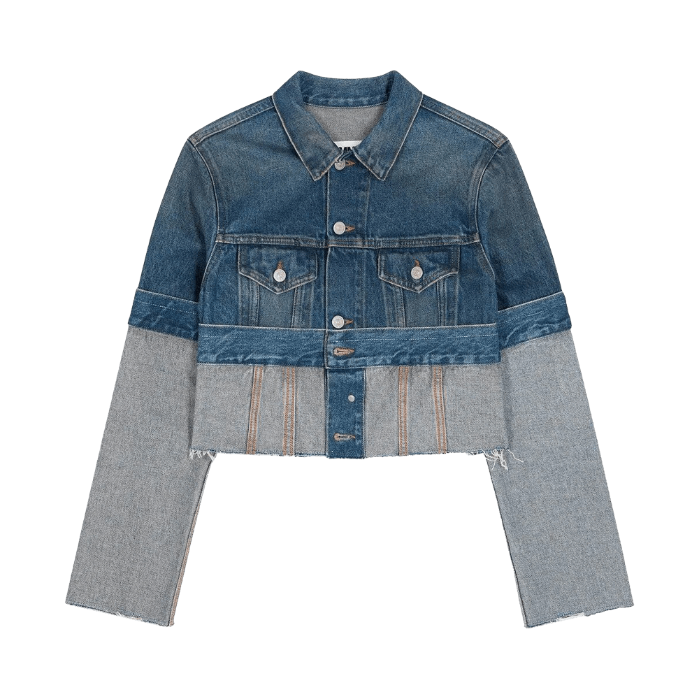 Buy MM6 Maison Margiela Denim Jacket 'Medium Blue 