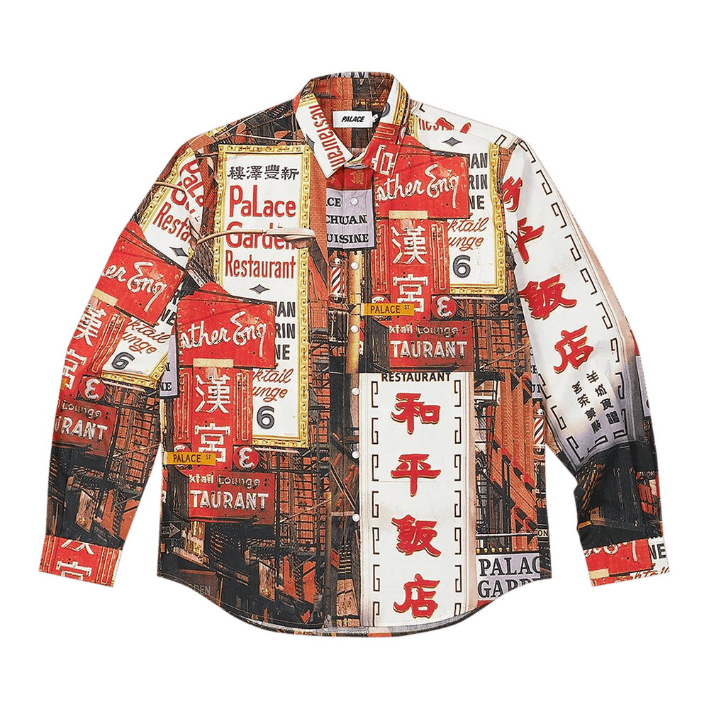 Buy Palace Downtown Shirt 'Red' - P24SHT005 | GOAT