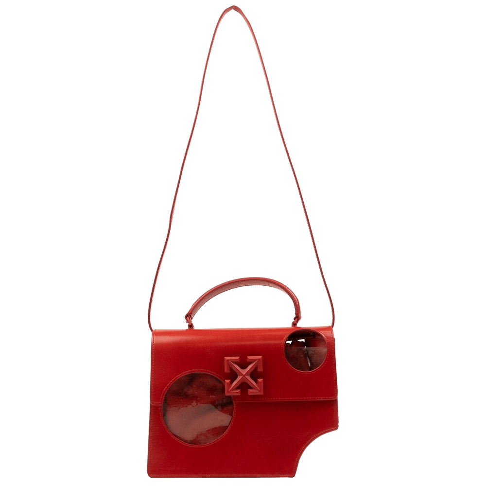 Buy Off White Meteor Shower Jitney 2.8 Bag Red OWNA113S20LEA0012500 GOAT