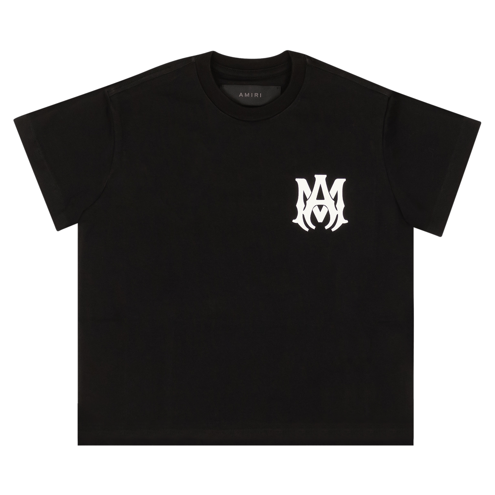 Buy Amiri MA Short-Sleeve Logo T-Shirt 'Black' - PF22KJL012 001