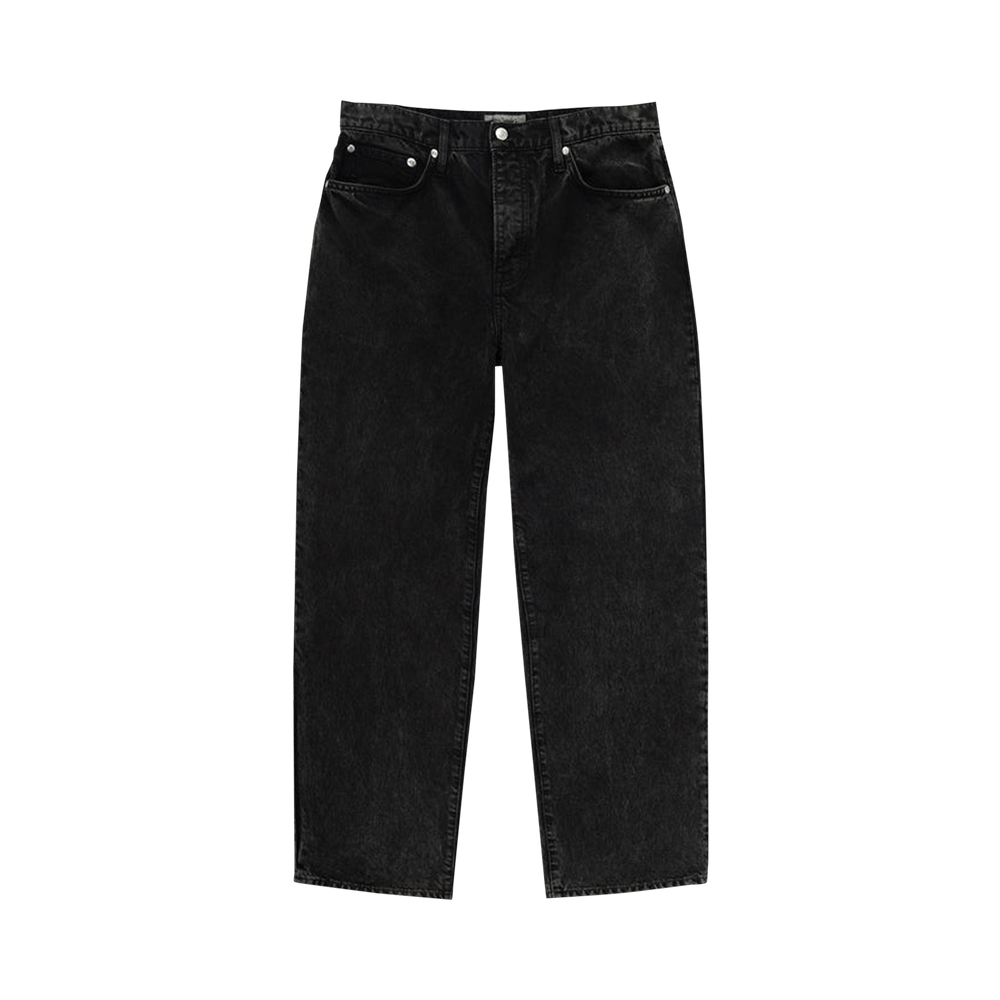 Buy Stussy Double Dye Big 'Ol Jeans 'Black' - 116606 BLAC | GOAT