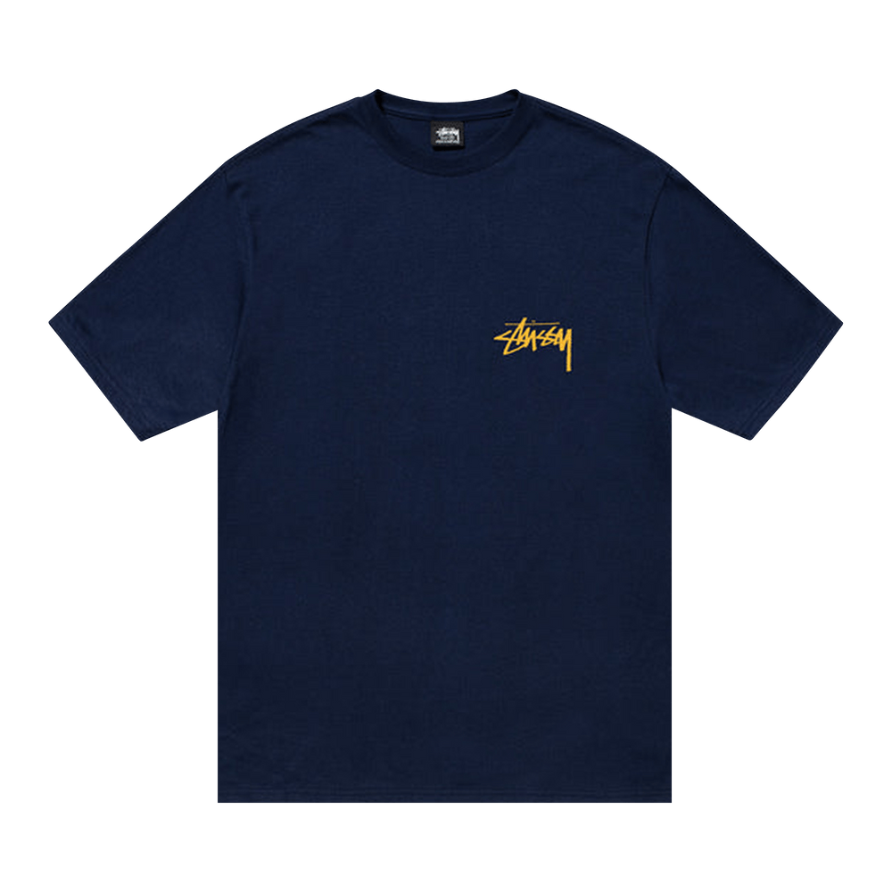 【Stussy】◆Basic Stussy T-Shirt Navy◆大人気・関税込◆ T-shirts Stüssy Basic Stussy Short Sleeve Tee UNISEX Navy