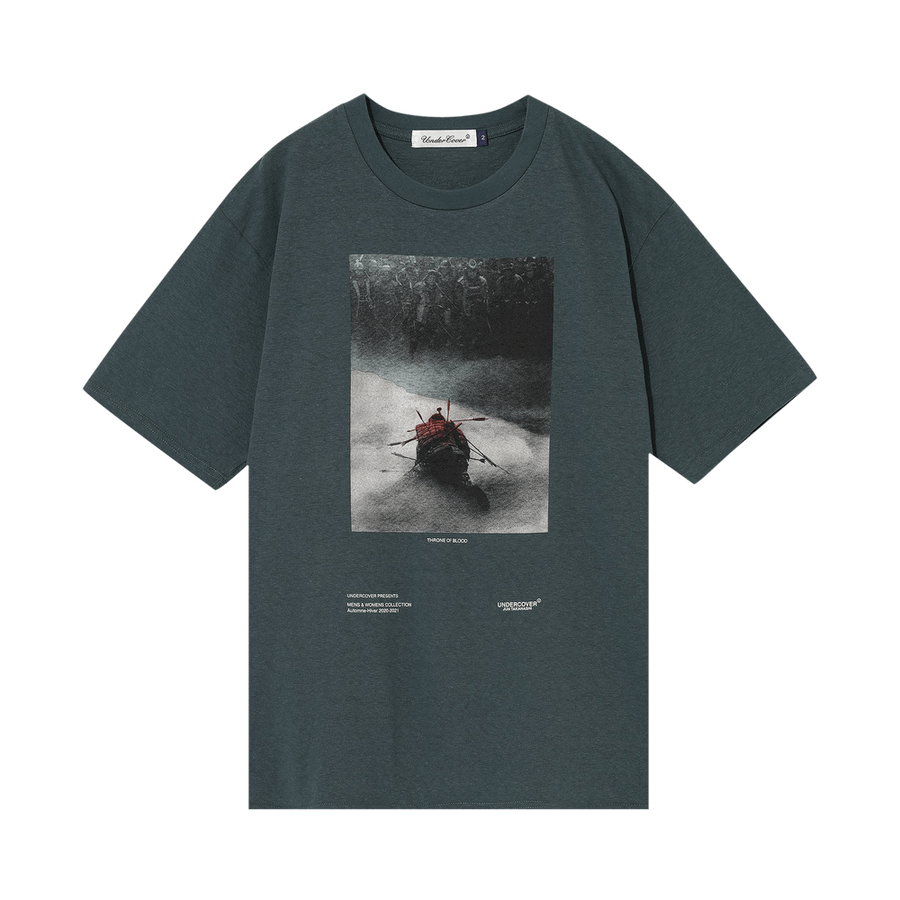 UNDERCOVER アンダーカバー THRONE OF BLOOD Tシャツ Undercover // Black & Multicolour Throne Of Blood T-Shirt