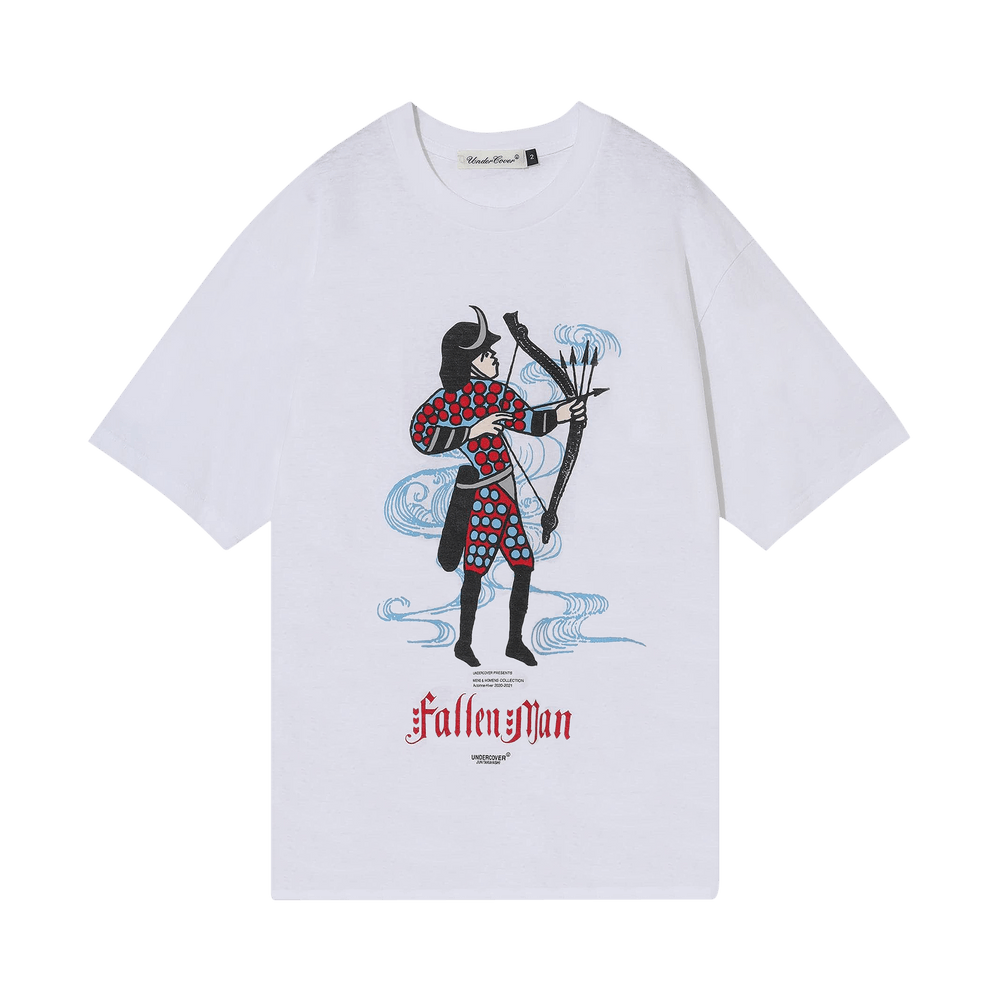 Buy Undercover Fallen Man Tee 'White' - UCZ3805 WHIT | GOAT