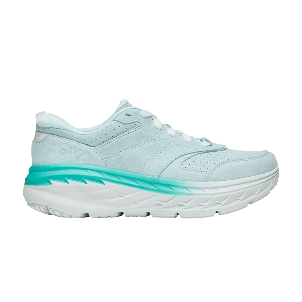 Hoka Bondi L Suede 'blue Glass'
