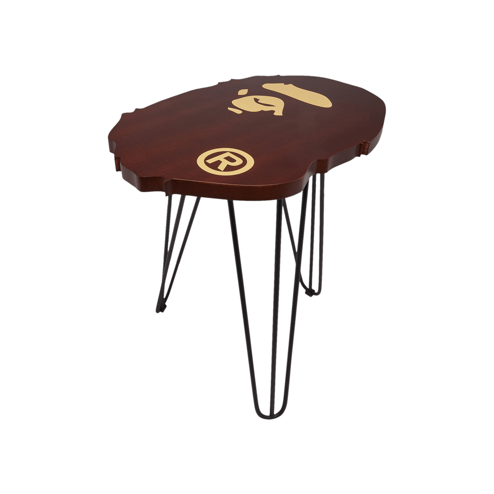 Buy BAPE Ape Head Side Table 'Brown' - 1I80 192 010 BROWN | GOAT
