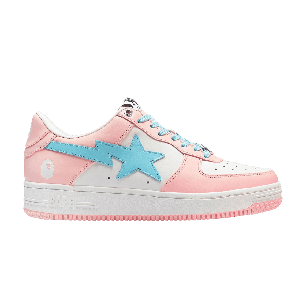 Bapesta pink cheap