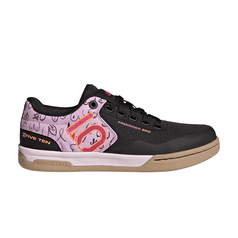 Size Veronique Sandler x Wmns Five Ten Freerider Pro Canvas 'Breast Cancer Awareness'