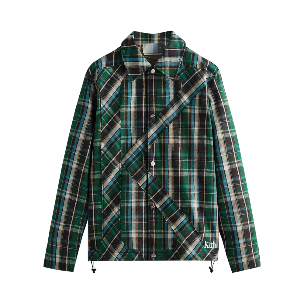 Kith plaid coat store