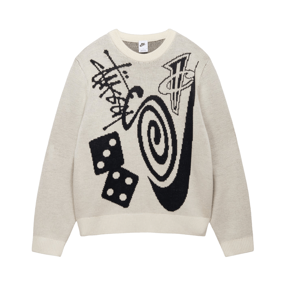 Stussy x Nike Icon Knit Sweater Natural-