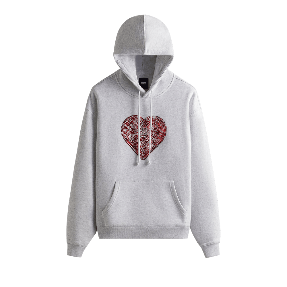 ☆ KITH Just Us Swarovski Crystals hoodie 限定パーカー ☆ バレンタインデーを祝した Kith Just Us Hoodie with Swarovski