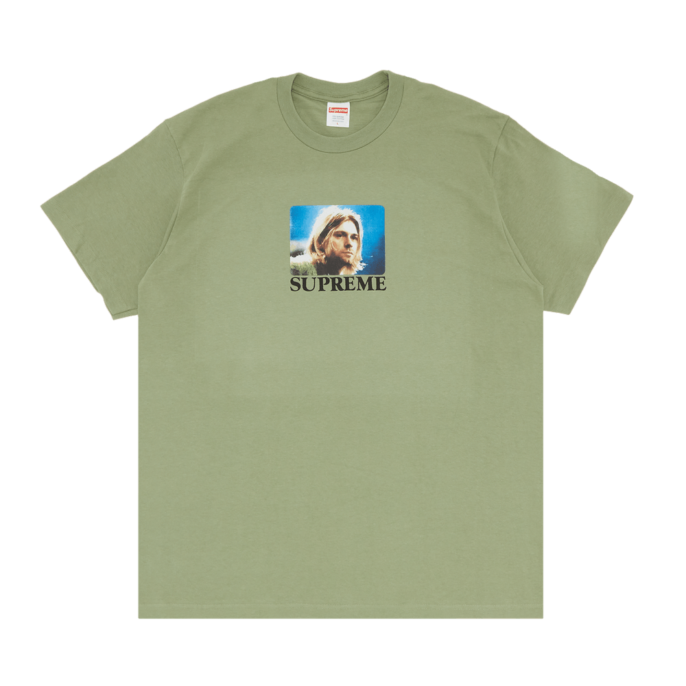 Buy Supreme Kurt Cobain Tee 'Light Olive' - SS23T44 LIGHT