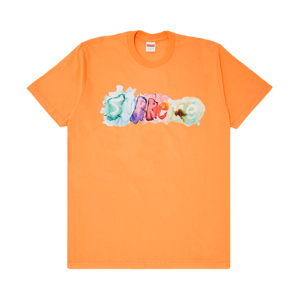 Buy Supreme Watercolor Tee 'Peach' - SS23T45 PEACH | GOAT