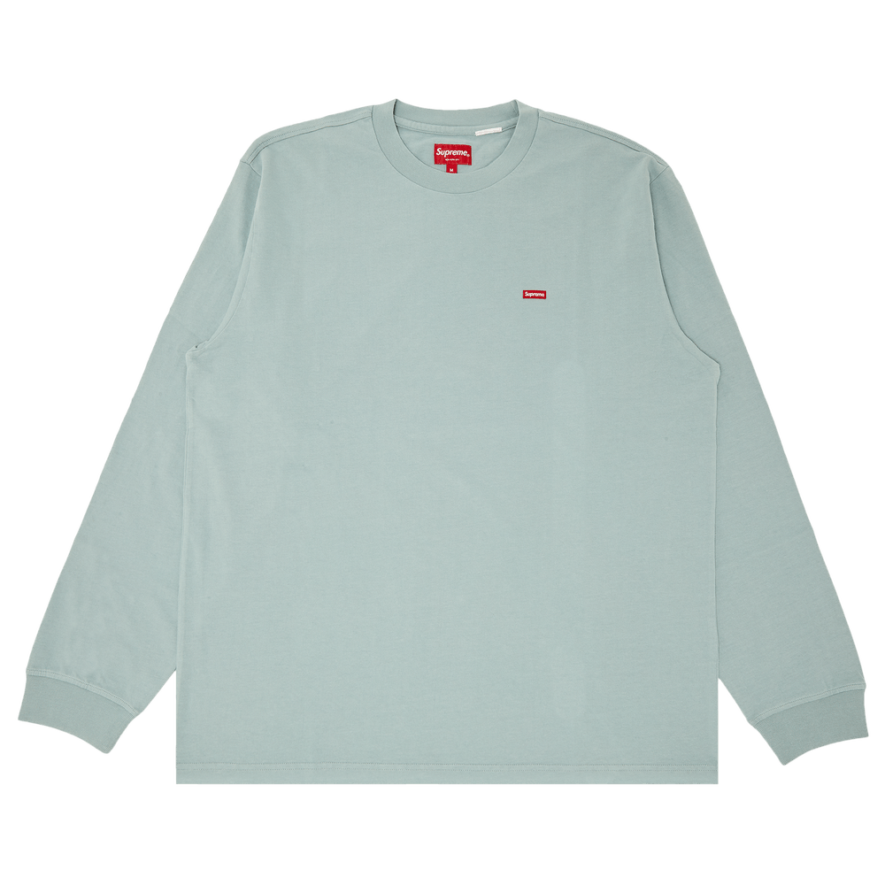 Buy Supreme Small Box Long-Sleeve Tee 'Light Slate' - SS23KN6