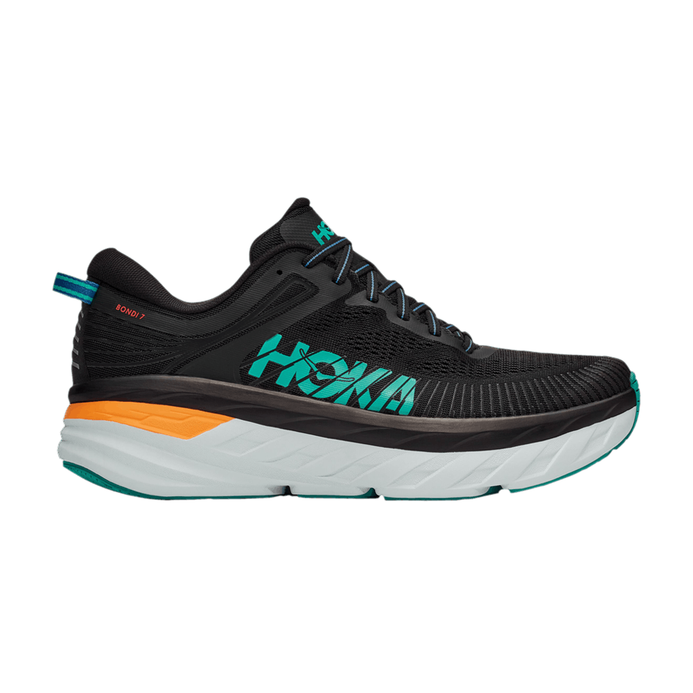 Hoka Bondi 7 Black Atlantis